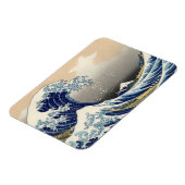 Great Wave off Kanagawa & Mount Fuji Japan Zee Magneet (Linkerzijde)