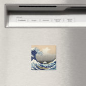 Great Wave off Kanagawa & Mount Fuji Japan Zee Magneet (Insitu (Vaatwasser))