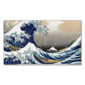 Great Wave off Kanagawa & Mount Fuji Japan Zee Magnetisch Visitekaartje (Voorkant)