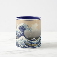 Great Wave off Kanagawa & Mount Fuji Japan Zee