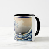 Great Wave off Kanagawa & Mount Fuji Japan Zee Mok (Voorkant rechts)