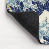 Great Wave off Kanagawa & Mount Fuji Japan Zee Muismat (Hoek)
