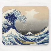 Great Wave off Kanagawa & Mount Fuji Japan Zee Muismat (Voorkant)