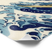 Great Wave off Kanagawa & Mount Fuji Japan Zee Perfect Poster (Hoek)