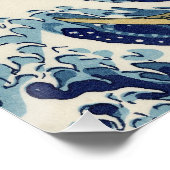 Great Wave off Kanagawa & Mount Fuji Japan Zee Perfect Poster (Hoek)