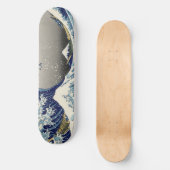 Great Wave off Kanagawa & Mount Fuji Japan Zee Persoonlijk Skateboard (Voorkant)