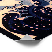 Great Wave off Kanagawa & Mount Fuji Japan Zee Poster (Hoek)