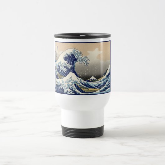 Great Wave off Kanagawa & Mount Fuji Japan Zee Reisbeker (Center)
