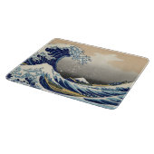 Great Wave off Kanagawa & Mount Fuji Japan Zee Snijplank (Hoek)