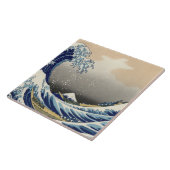 Great Wave off Kanagawa & Mount Fuji Japan Zee Tegeltje (Zijkant)