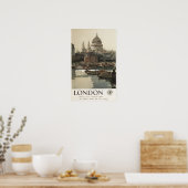 Great Western Railway St. Paul's Travel Poster (Keuken)