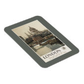 Great Western Railway St. Paul's Travel Poster Magneet (Rechterzijde)