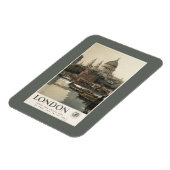 Great Western Railway St. Paul's Travel Poster Magneet (Linkerzijde)