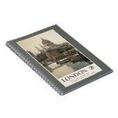 Great Western Railway St. Paul's Travel Poster Notitieboek (Rechterzijde)