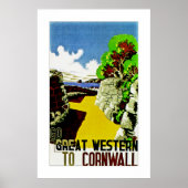 Great Western to Cornwall Poster (Voorkant)
