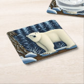 Great White Beer of the North Kartonnen Onderzetters (Schuin)