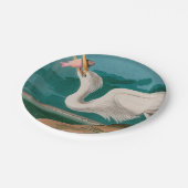 Great White Heron Birds of America Audubon Print Papieren Bordje (Gekanteld)