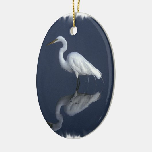 Great White Heron Ornament (Links)