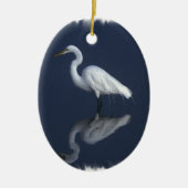 Great White Heron Ornament (Voorkant)