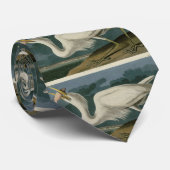 Great White Heron, van Audubon's Birds of America Stropdas (Opgerold)