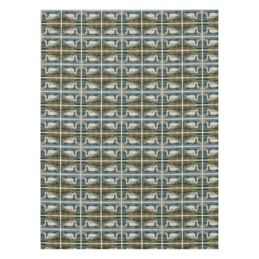 Great White Heron, van Audubon's Birds of America Tafelkleed (Voorkant)