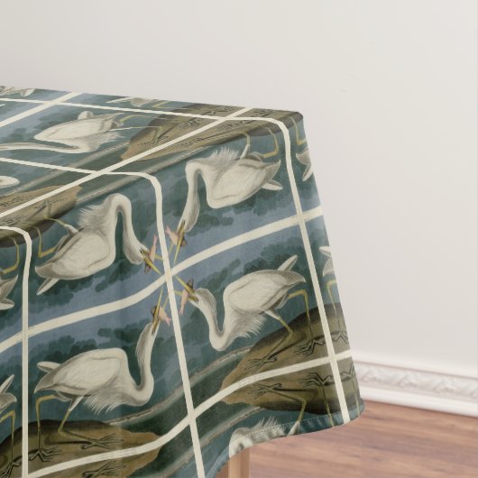 Great White Heron, van Audubon's Birds of America Tafelkleed (Voorbeeld)