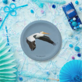 Great White Pelican paper bord (Feest)