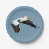 Great White Pelican paper bord (Voorkant)