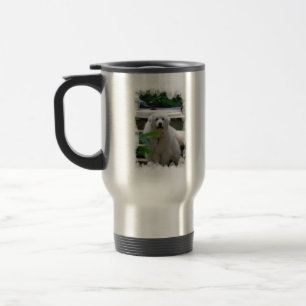 Great White Pyreneeën Dog Travel Mug Reisbeker