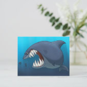 Great White Shark Briefkaart (Staand voorkant)
