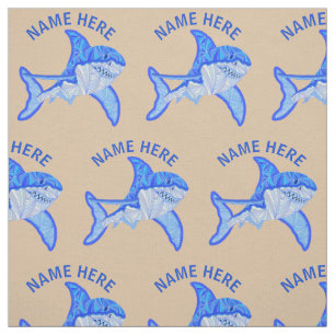 Great White Shark Colorful Zee Animal Stof