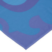 Great White Shark Funny Cartoon Tafelkleed (Gekanteld)