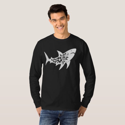 Great White Shark Lover Marine Biology Animal Scie T-shirt (Voorkant volledig)