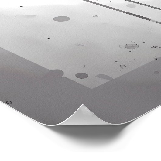 Great White Shark Portret Poster (Hoek)