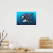 Great White Shark Poster (Keuken)