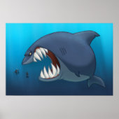 Great White Shark Poster (Voorkant)