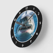 Great White Shark Ronde Klok (Hoek)