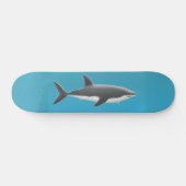Great White Shark Skateboard (Horizontaal)