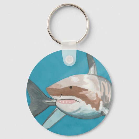 Great White Shark Sleutelhanger (Voorkant)