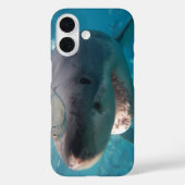 Great White Shark Smile Teeth Portret Australië Case-Mate iPhone Case (Achterkant)