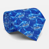 Great White Shark  Stropdas (Opgerold)