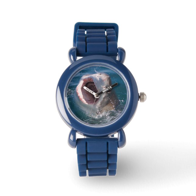 Great White Shark Watch Horloge (Voorkant)