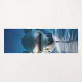 Great White Shark Yogamat (Achterkant (horizontaal))