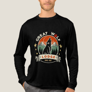 Great Wolf Spirit - Bold Wilderness Design Tri-Blend Shirt