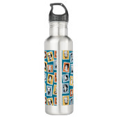 Great writers, poets and playwrights on stamps-1 waterfles (Achterkant)