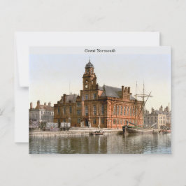 Great Yarmouth, Engeland (1900) Briefkaart