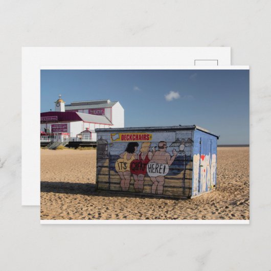 Great Yarmouth strand briefkaart (Voorkant / Achterkant)