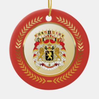 Greater Coat of Arms of Belgium Keramisch Ornament