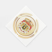 Greater Coat of Arms of Belgium Servet (Hoek)