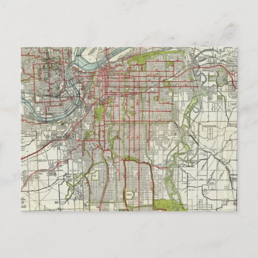 Greater Kansas City Briefkaart (Voorkant)